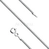 Linka srebrna pr. 925 snake diamentowany Ø 140 rodowany