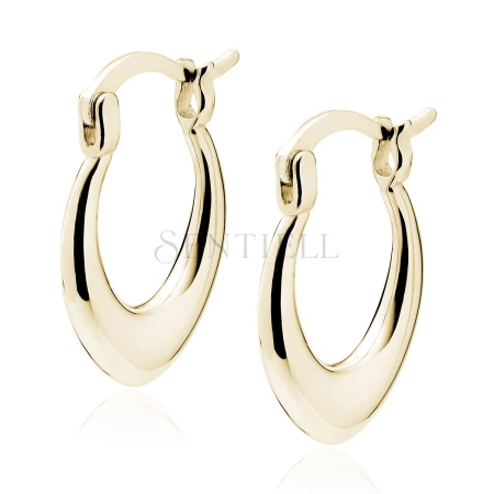 Srebrne pr.925 pozłacane kolczyki