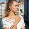 Srebrna (925) złocona bransoletka z podwójnym łańcuszkiem