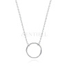 Srebrny naszyjnik pr.925 choker z kółkiem